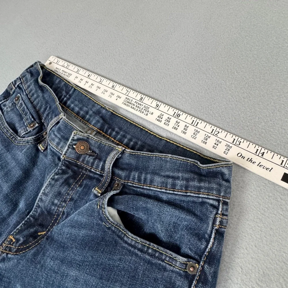 Levi's 511‎ Slim Fit Jeans Mens 30x30 Medium Dark Wash Casual Classic Denim Blue